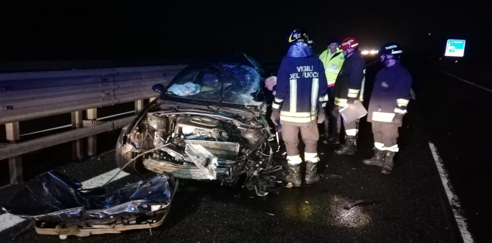 Immagine per Grave incidente in A4 tra Palmanova e Villesse, due morti e due feriti